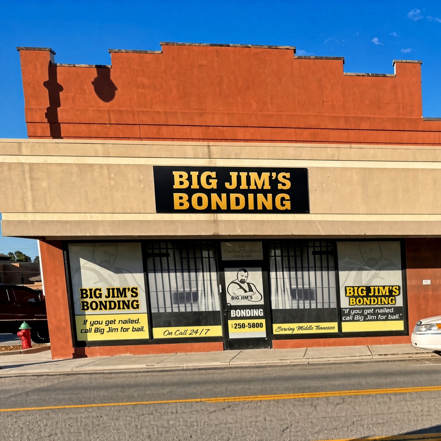 Downtown Crossville storefront on South Main Street